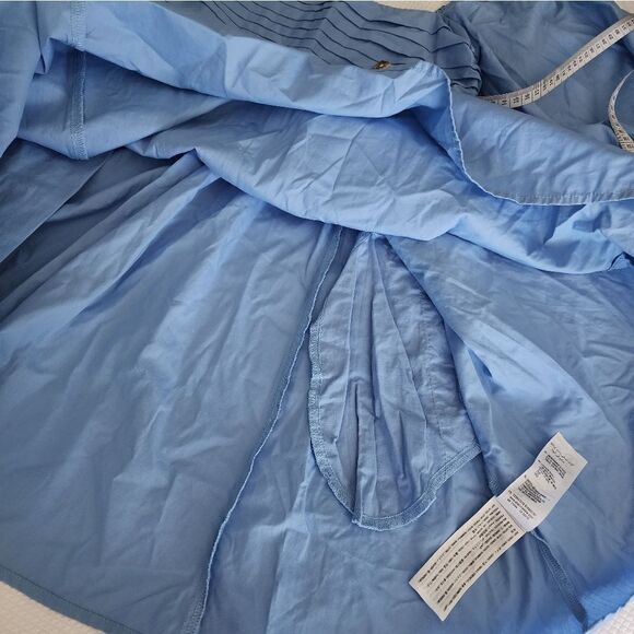 Abercrombie and fitch puff sleeve dress cotyon side pockets excellent condition - Picture 3 of 15